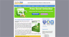 Desktop Screenshot of free.excelunlocker.com